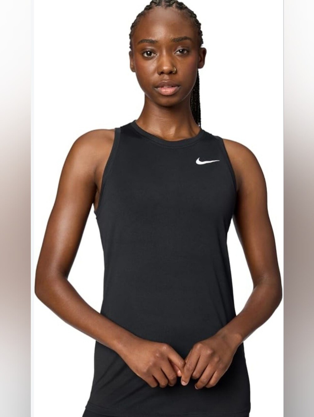 Nike Black Women's Dri-FIT Sleeveless Workout Tank